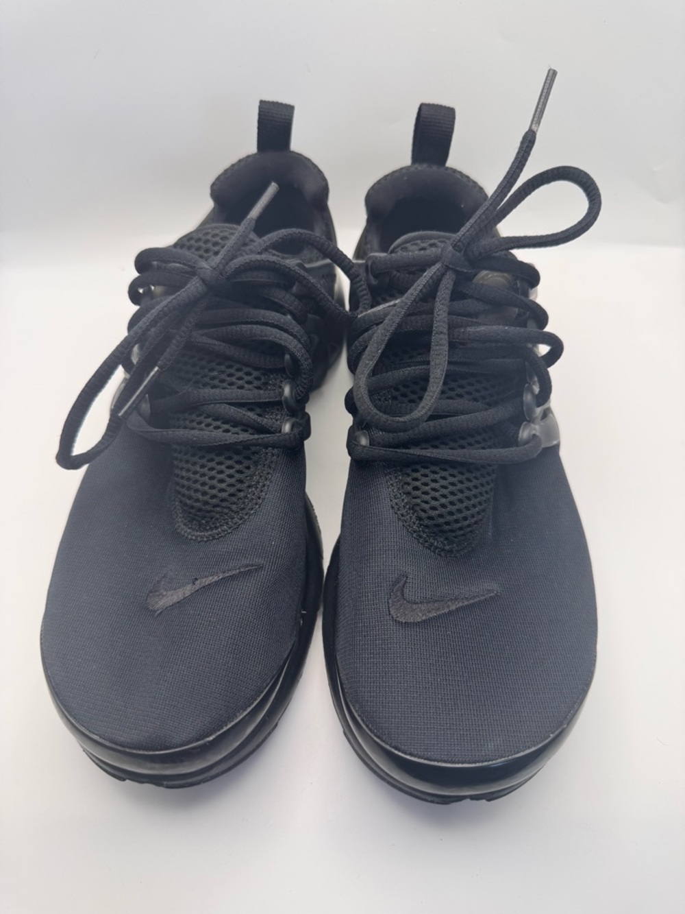 Nike Air Presto Triple Black Boys Size 6Y Running Shoes Sneakers 833875-003